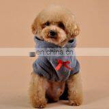 Popular Dog Hoodie Plain Fleece Dog Clothing Pet Garment Warm Dog Sweater Coat thumbnail-5