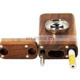 HQP-XJ21 HongQiang Wooden Custom Weed Smoking Cigarette Case Pipe Smoking Accessories Hitter Dugout thumbnail-5