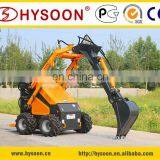CHINA HYSOON HY380 MINI BACKHOE LOADER WITH ACCESSORIES thumbnail-4