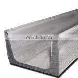 Cold Formed Q235 SS400 Galvanized steel U channel