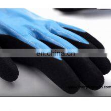 Good Grip In Wet Oil Resistant And Water Resistant Nylon/ Polyester With Fully Sandy Nitrile Coated Gloves thumbnail-3