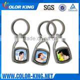 Sublimation DIY Hot Colorful Printing Metal Blank Key Chain thumbnail-3