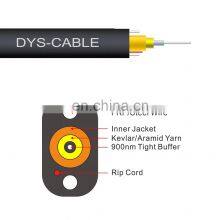 Fiber Optic 1 Core 1km 2km 3km Plywood Drum Ftth Drop Cable Single Mode Indoor Fiber Optic Cable thumbnail-5
