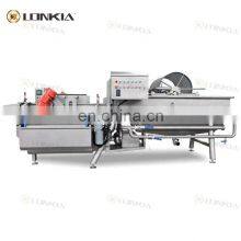 LONKIA China Manufacturers Fully Automatic SS304 Industrial Vegetable Cleaning Machine