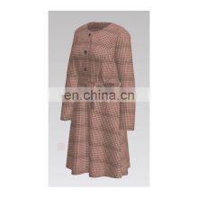 New Arrival Colored Check Cotton Nylon Poplin Yarn-dyed Fabric thumbnail-5