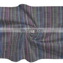 Stock Fabric Yarn Dyed Rayon Dobby Stripe Fabric For Garments