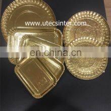 PP450H Automatic Party Round Big Gold Paper Plate Making Machine, Rectangular Dinner Metallic Deep Tray Forming Equipment thumbnail-5