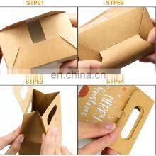 Specially Custom Logo Designed Kraft Paper Bags for Reusable Candy and Biscuit Sets Christmas Gift Boxes thumbnail-4