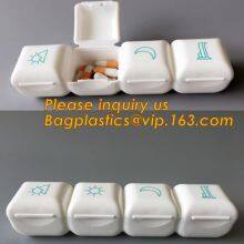 Weekly Plastic Rainbow Pill Box Large Travel Automatic Pill Case 7 Day Medication Pill Organiser Box, 7 Day Pill Box For Travel thumbnail-5