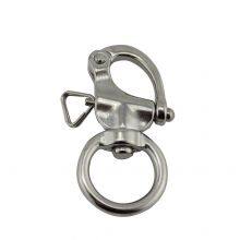 304/316 Stainless Steel Round Swivel Snap Shackle thumbnail-2