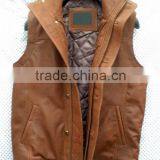 Leather Vest With Linning thumbnail-1
