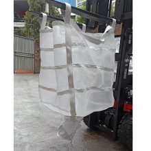 1 Ton Open Top Big Bag U-Panel Cross Corner Loops FIBC Baffle Big Bag thumbnail-2