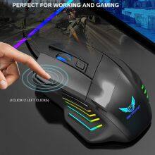 Nice Quality Most Comfortable Optical Overdrive Professional pc Quiet Gaming Mouse thumbnail-4