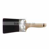 75mm Paint Brush Frosted Stainless Steel Ferrule Maple Handle thumbnail-1