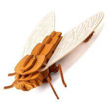 Wholesale Cardboard Insect Model Toy 3d Cicada Puzzle Paper Model for Child thumbnail-1