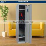 Modern Appearance Bedroom Furniture Single Door Metal Wardrobe Cabinets thumbnail-6