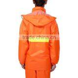 Orange Luminous Suit Thick Waterproof Safety Riding Raincoat thumbnail-4