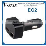 High Quality Promotional Car USB Charger for Ipad 3 for IPhone 4G/4S For IPod, Dual USB Car Charger thumbnail-4