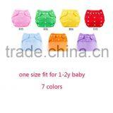 100% Cotton Washable Cloth Diaper Inserts Baby Cloth Diapers With Waterproof Quality Choice thumbnail-2