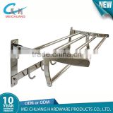 High quality chrome finished stainless steel towel rack