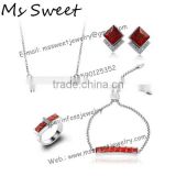 NEW HOT cheap stainless steel jewelry set for distributors