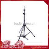 High quality stainless steel head training tripod hairdressing head mannequin