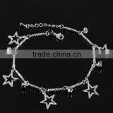 Hot Selling 925 Sterling Silver South Korea Fashion Star Anklets thumbnail-1