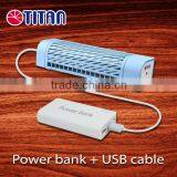 Summer Colorful Car Accessories Electric Air Cooling Usb Fan thumbnail-4