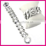BR5011-7 silver bracelet jewelry design for girls made in China