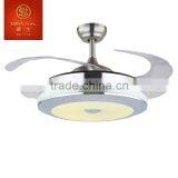 WAHSON Brand 42 "4 Blades Nickel Plating Luxury Ceiling Fan FZD-107-8815(H) thumbnail-1