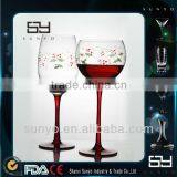 Handcrafted Crystal Colored Glassware Sets/Wholesale Glassware thumbnail-1