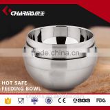 Charms Stainless Steel silicon collapsible microwave food container stainless steel cookware handle