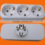 European Style AC Travel Adaptor With Earth (P8813)