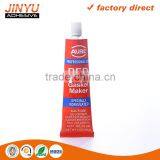 Jinyu OEM ODM Welcome Engine Gasket Usage Oil Resistance 85g RTV Red Silicone Gasket Maker thumbnail-2