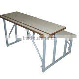 Two Seater Table Double School Desk And Chair thumbnail-1