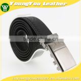 2015 NEW fashion automatic leather belt with pu leather in yiwu