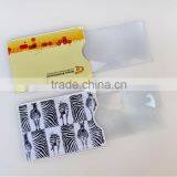 Card Magnifier With PVC Pouch/pocket Magnifier / Flat Fresnel Lens thumbnail-1