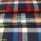 21*21 80*70 100%cotton Yarn Dyed Flannel Fabric for Shirt With Ready Bulk thumbnail-2