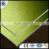 Gold and Silver High Quality Low Price Mirror and Brush Aluminium Composite Panel Cladding thumbnail-3