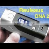 100% original Wismec Reuleaux 200W TC Mod DNA 200 with 3pcs 18650 battery