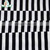 White And Black Strip Common Design Spandex Nylon Mechanical Stretch Lingerie Jersey Fabric Quality Choice thumbnail-3
