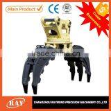 Hydraulic Timber Roating Grapple for Excavator/tractor thumbnail-1