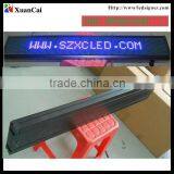 Blue Color Remote Control Operation 2.1"-4.8" Inch Chars Hegiht 1/Two Lines Programable Display Led