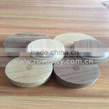 Wholesale Wooden Lid for Candle Jar Anf Candle Glass Jar , Glass Candleholder With Lid Hot Sale