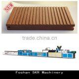 SKR Machinery PVC Plastic Solid Wood Plate Production Machine Line With Groove thumbnail-1
