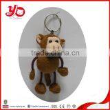 Custom Stuffed Toy Plush Keychain, Soft Plush Monkey Keychain