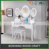 Contemporary Vanity Dressing Table With Mirror thumbnail-3