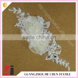 HC-0633-1 Hechun Sewing Patterns Pearl Chiffon Wedding Bridal Applique thumbnail-1