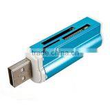 All in 1 USB 2.0 Multi Memory Card Reader Adapter Connector For SD MMC TF M2 Memory Stick MS Duo RS-MMC Retail Packag thumbnail-4