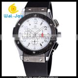 WJ-5498 silicone band trendy business 3ATM water resistant Megir watches men